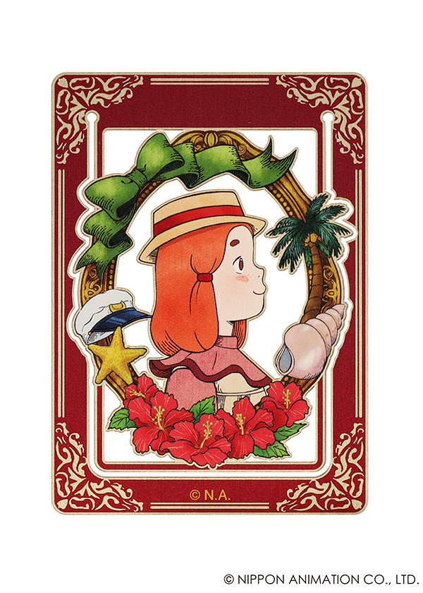 ヒカリキリエ トレカサイズ クリップ＆ペーパーウェイト　世界名作劇場　フローネ