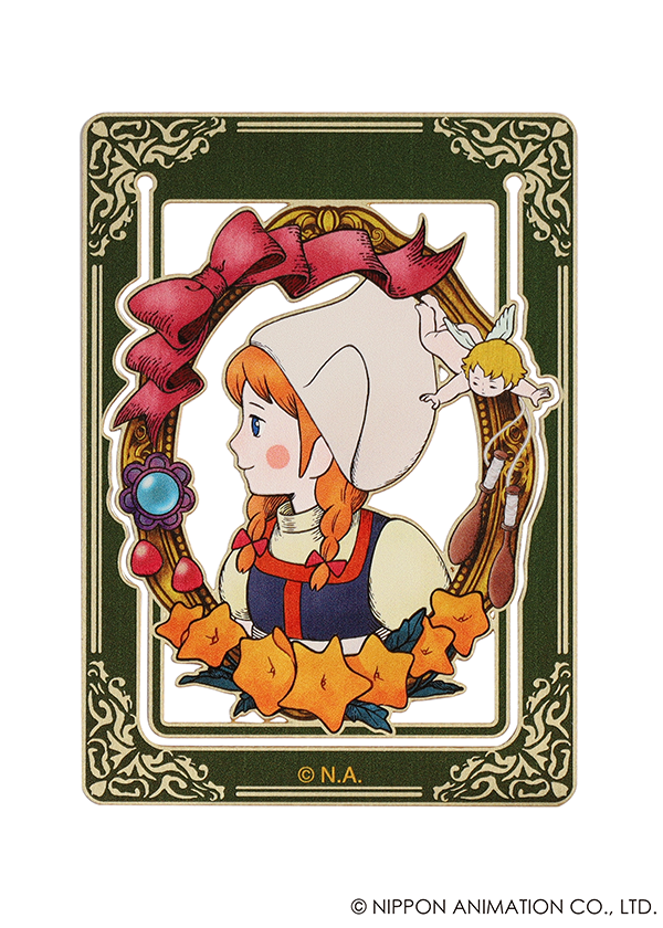 ヒカリキリエ トレカサイズ クリップ＆ペーパーウェイト　世界名作劇場　アロア