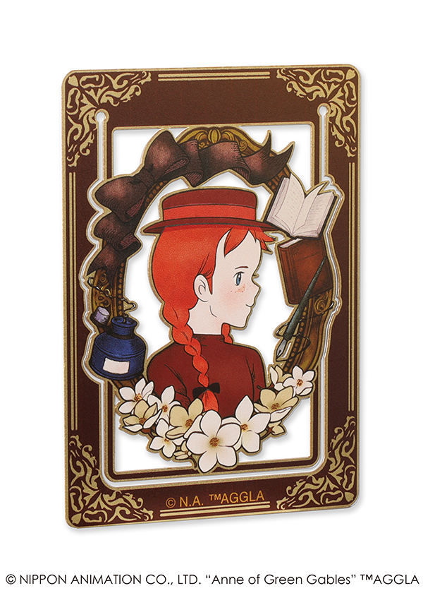 ヒカリキリエ トレカサイズ クリップ＆ペーパーウェイト　世界名作劇場　アン