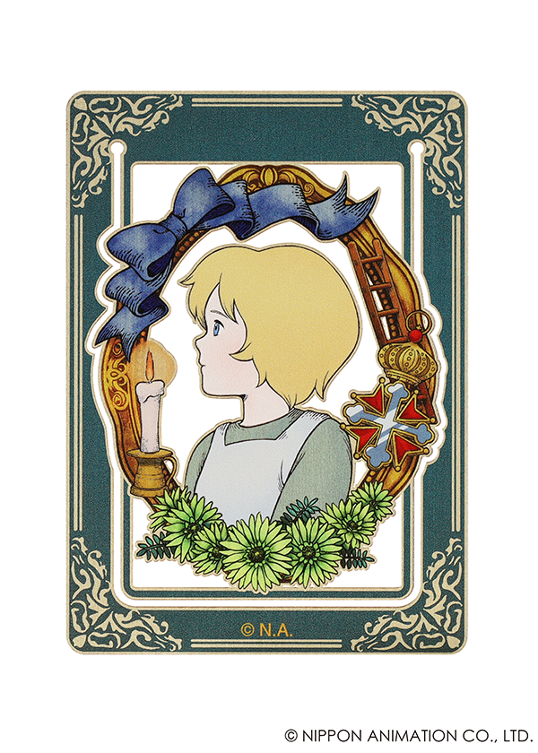 ヒカリキリエ トレカサイズ クリップ＆ペーパーウェイト　世界名作劇場　ビアンカ