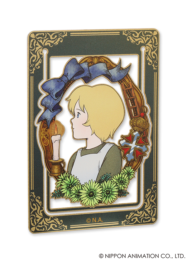 ヒカリキリエ トレカサイズ クリップ＆ペーパーウェイト　世界名作劇場　ビアンカ